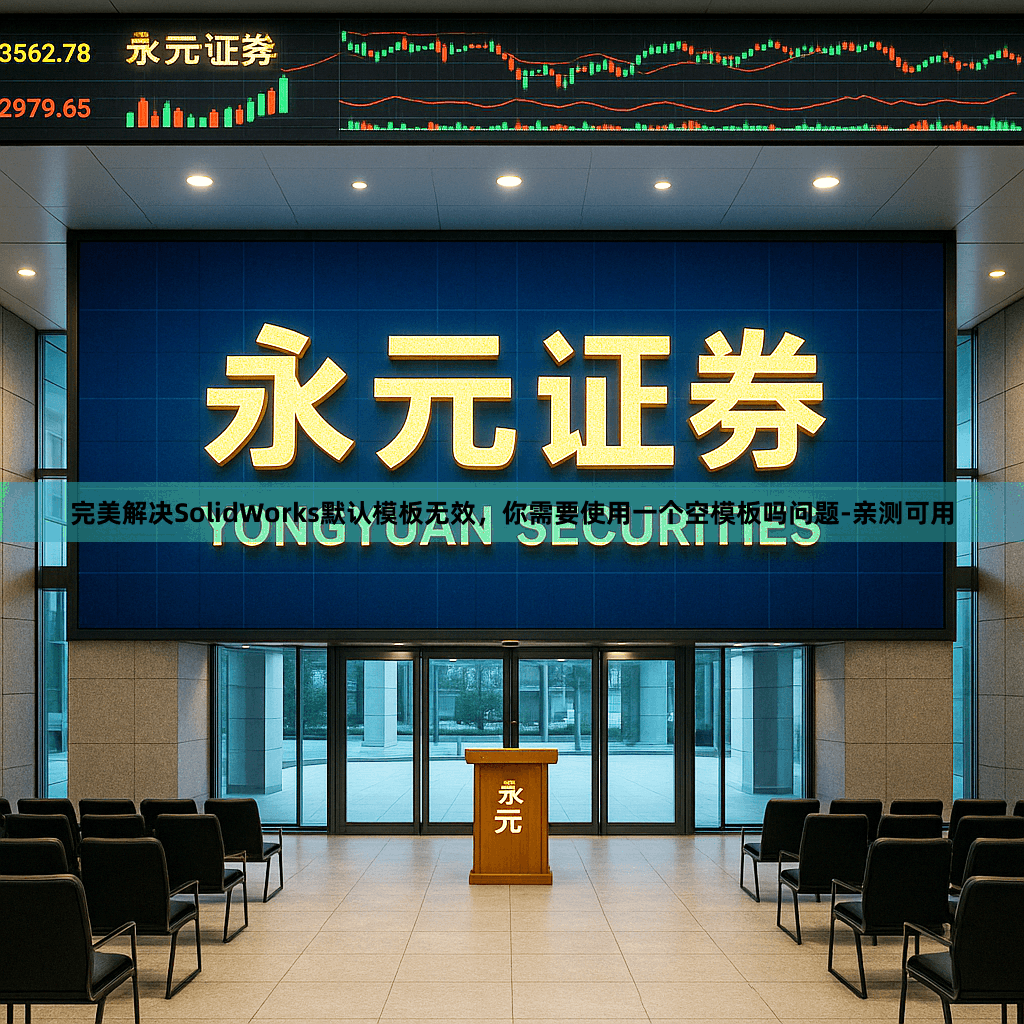 完美解决SolidWorks默认模板无效，你需要使用一个空模板吗问题-亲测可用