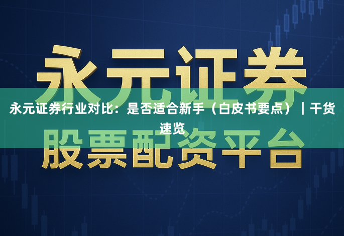 永元证券行业对比：是否适合新手（白皮书要点）｜干货速览