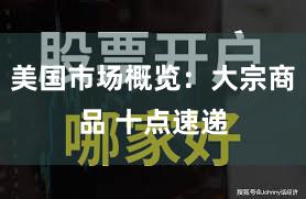 美国市场概览：大宗商品 十点速递