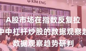 A股市场在指数反复拉锯阶段中中杠杆炒股的数据观察趋势研判